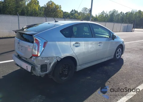 2015 Toyota Prius Three from USA, damaged, VIN JTDKN3DU7F0455025